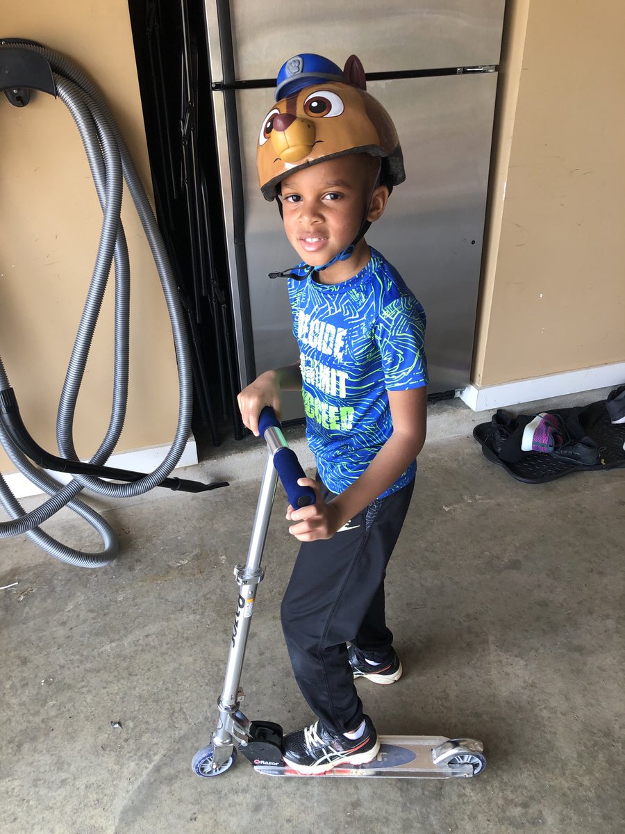 RGRGfamily's tweet photo. ⁦@ChristyClass⁩ Rylan enjoying time on his scooter! https://t.co/SNVLpnlHe6