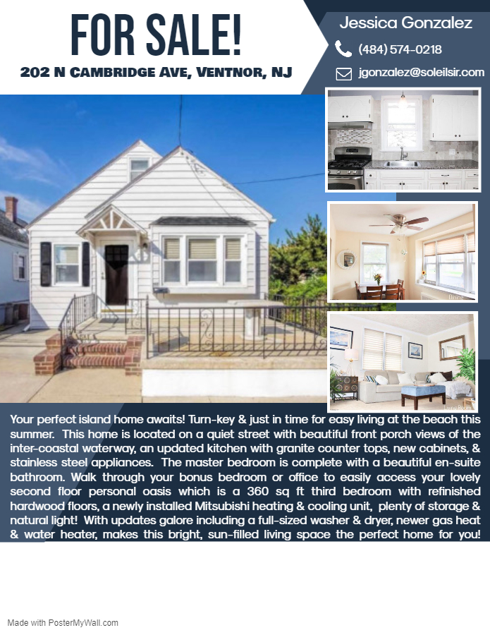 Jess_RealEstate's tweet photo. Your perfect shore home awaits! Incredible Value! Priced to sell!#realestate #njrealestate #ventnor #ventnornj #ventnorbeach #njbeaches #shorehouse #vacationhome #shoregetaway #beachgetaway #getaway #getawayhouse #beachlife #beachliving #newbeginnings #sell #buy #sothebysrealty https://t.co/hIhcjbb6i4