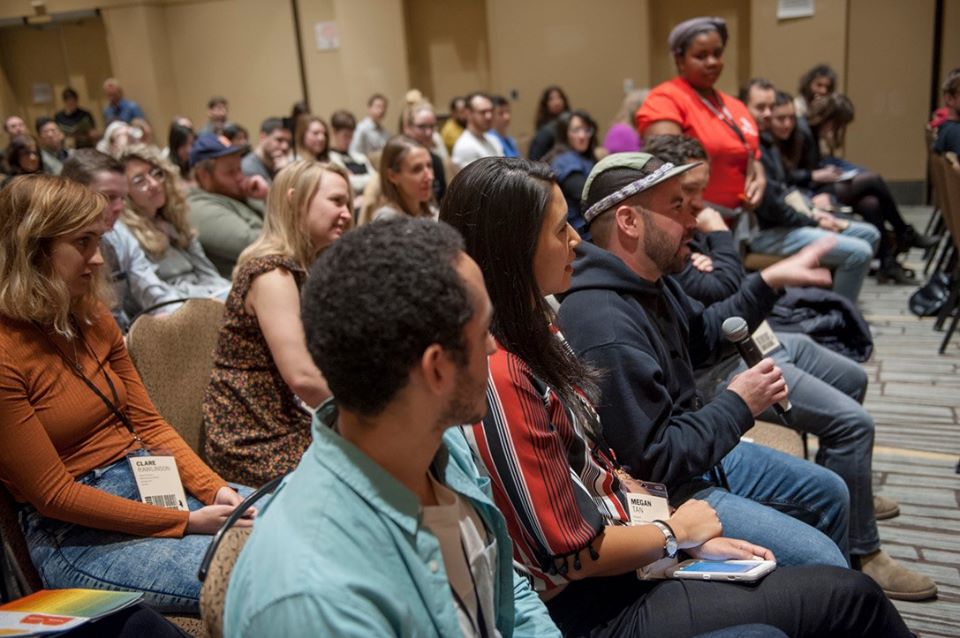 cbcpodcasts's tweet photo. Pod-makers, the kind folks @ThirdCoastFest have done something wonderful just for you.
In acknowledgement of these taxing times, they've released *all* massively valuable #thirdcoast19 sessions for free, available everywhere now!
🤩https://t.co/sdEoCkBl2l https://t.co/tLdmknSaXn