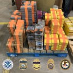 Image for the Tweet beginning: Agents seized 1,300 lbs #cocaine,