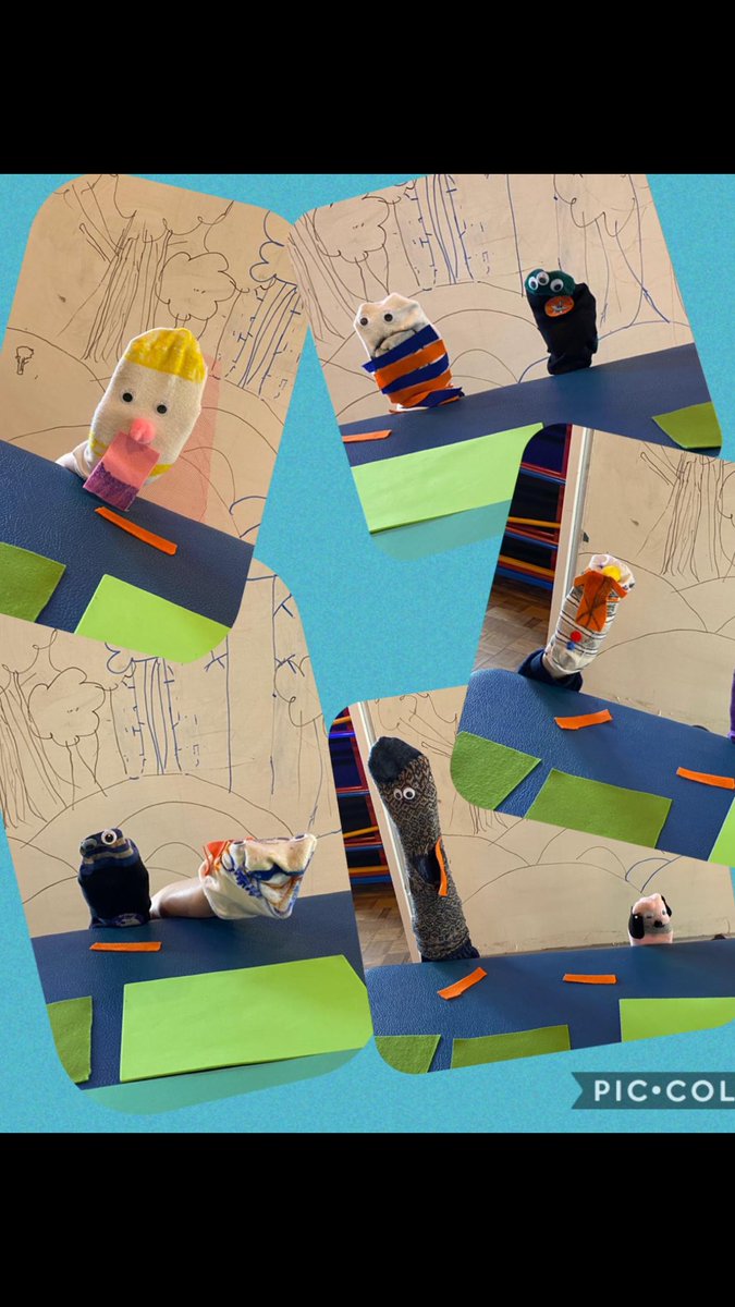 Sock puppets, play scripts and performance were on the agenda at Critical Worker schooling today.#COVID19 #keyworkers #stayinstaysafestaywell