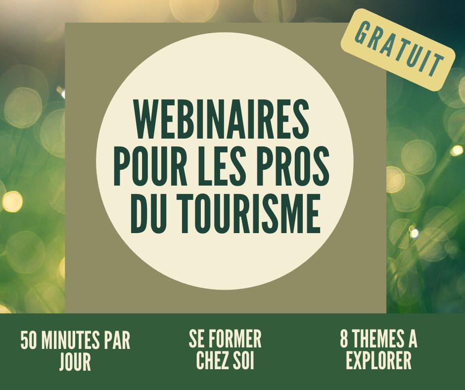 En cette période de distanciation sociale, choisissons la solidarité et renforçons notre communauté !
François-Tourisme-Consultants vous propose des webinaires gratuits : apprendrepourdemain.fr
#apprendrepourdemain #françoistourismeconsultants
