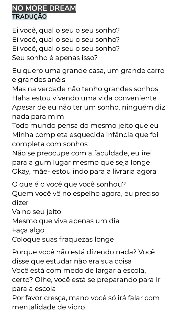 BTS Universe BR, slow on X: 📝 TRADUÇÃO/LETRA