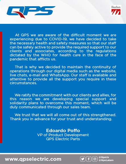 qps_US's tweet photo. QPS is with you in these moments.
#estamoscontigo #quedateencasa #trabajodesdecasa #stayhome #bewithyou #homeoffice #covid19 #repuestos #spareparts #aftermarket https://t.co/Y2esv9DhB4