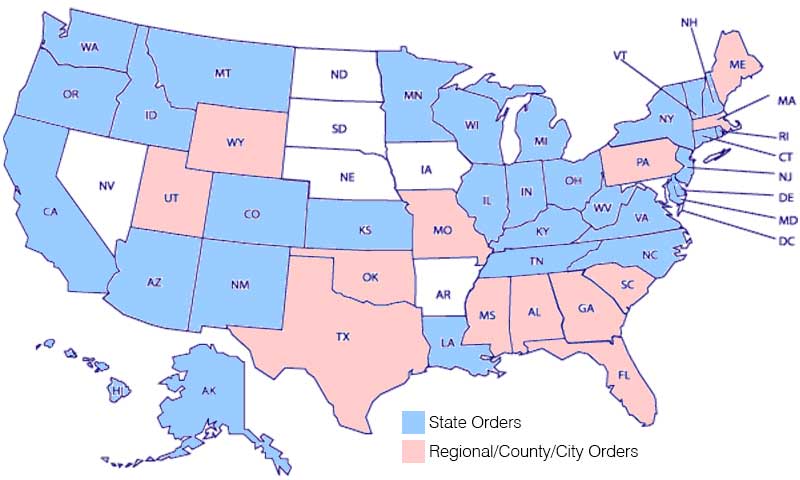 Which states have Shelter-in-Place or Stay-At-Home Orders? touchpointdaily.com/shelter-in-pla… Knowing is caring and caring is sharing...updated on-demand #COVIDー19 #StayAtHome #DoingMyPart