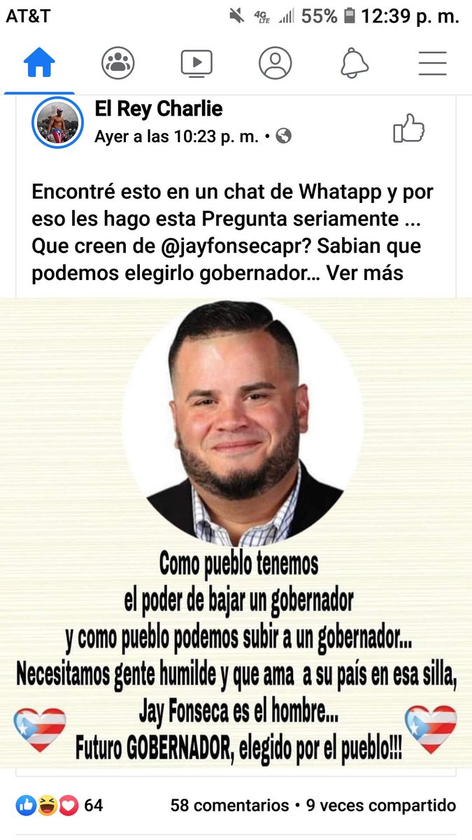 puchungi007's tweet photo. @jayfonsecapr hola mira lo q anda circulando por ahí. En lo personal pienso q es una falta de consideración y ganas de crear discordia. https://t.co/znZlULkUrN