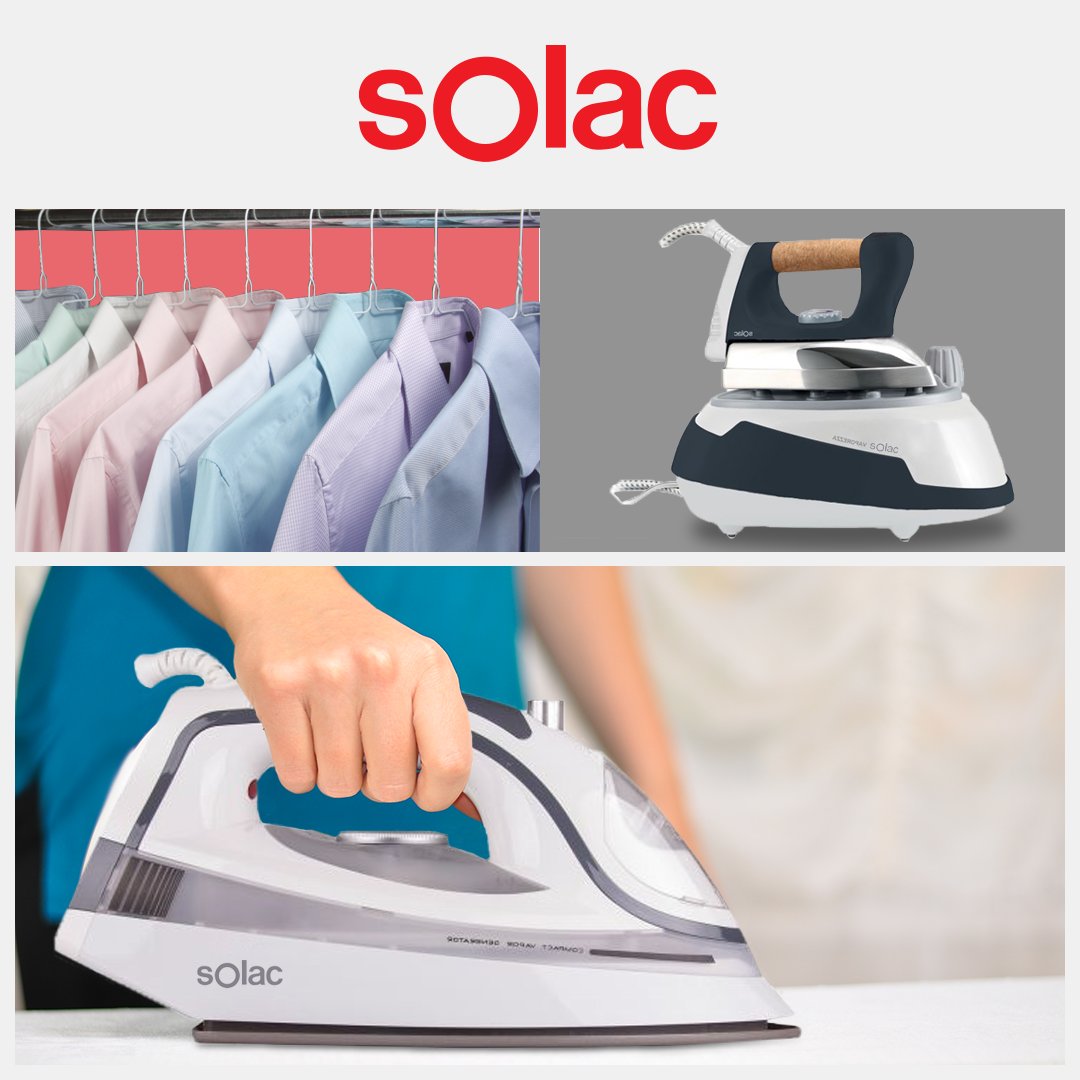 SolacMexico's tweet photo. Planchar se volverá de tus actividades favoritas por lo fácil que será con Solac.
https://t.co/iXie1GFqC1 https://t.co/Ow50HGtfp5