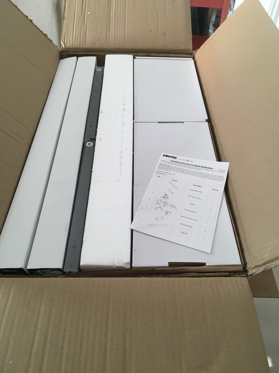 sidsowner's tweet image. I ordered a standing desk for working from home
But now it has to be assembled..Flatpack fun time 🤔?
#flatpackfun
 #IsolationFirstWorldProblems