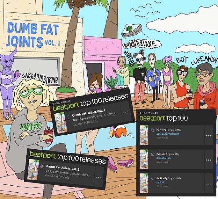 Nice support for the new one with <a href="/SageArmstrong_/">SAGE ARMSTRONG</a> and the whole compilation out on <a href="/DUMBFATRECORDS/">DUMB FAT RECORDS</a> 🙏🏼