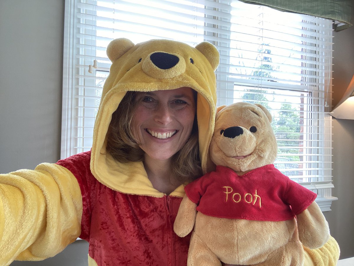 CCSBearsville's tweet image. What’s your favorite costume today? Winnie the Pooh for Bearsville! #ccsgoesvirtual @PrairieTrace1 @myccs