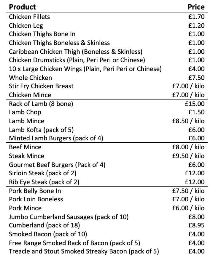 Porterfords's tweet image. Now taking deliveries for Thursday. Email Porterfords@aol.co.uk or visit porterfordbutchers.co.uk to order!