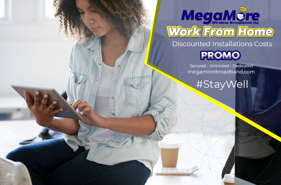 MegamoreB's tweet photo. Discounted Installation & Free Relocation* of Business Link
#StayWell #Civid19Nigeria #WrokFromHome #Nigeria #MegaMore #Megamorebroadband #MMWB https://t.co/83eRbOdV5l