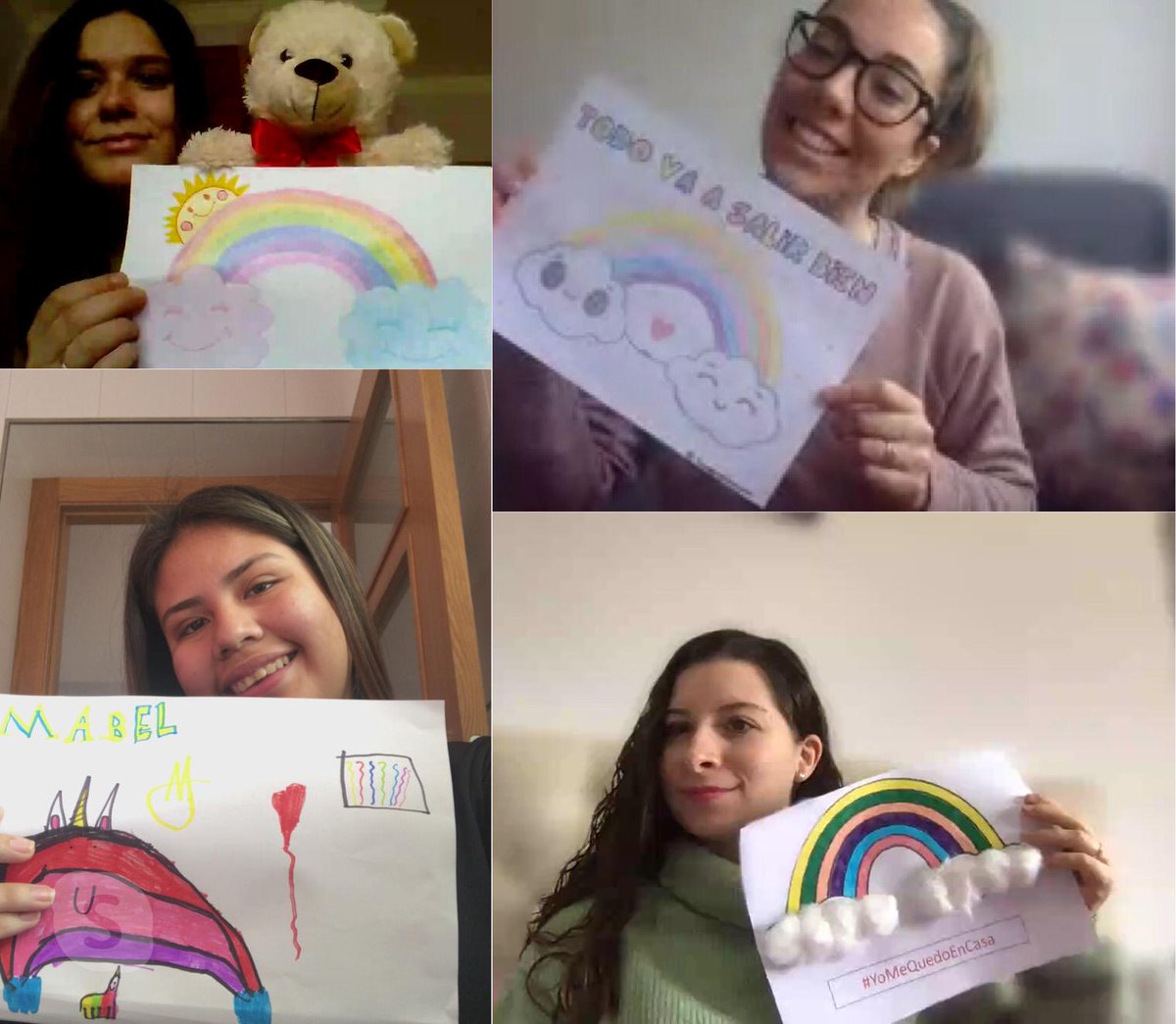 Tecnoteachers1's tweet photo. Holaa!! Como va esa cuarentena? La nuestra está siendo muy productiva, hoy tecnoteachers ha activado sus cámaras y se ha puesto manos a la obra actualizando nuestro blog👏
Pero...no todo ha sido trabajo, así que colores en mano hemos decidido pintar el día de alegría😍🥰
 #MMTIC2 https://t.co/MiQX9KCh1q