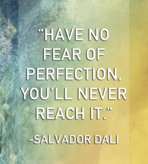 RVESArt's tweet photo. Wise words during the time of sudden #remotelearning and #homeschooling from #salvadordali @Artsonia https://t.co/vgiW0urA4a