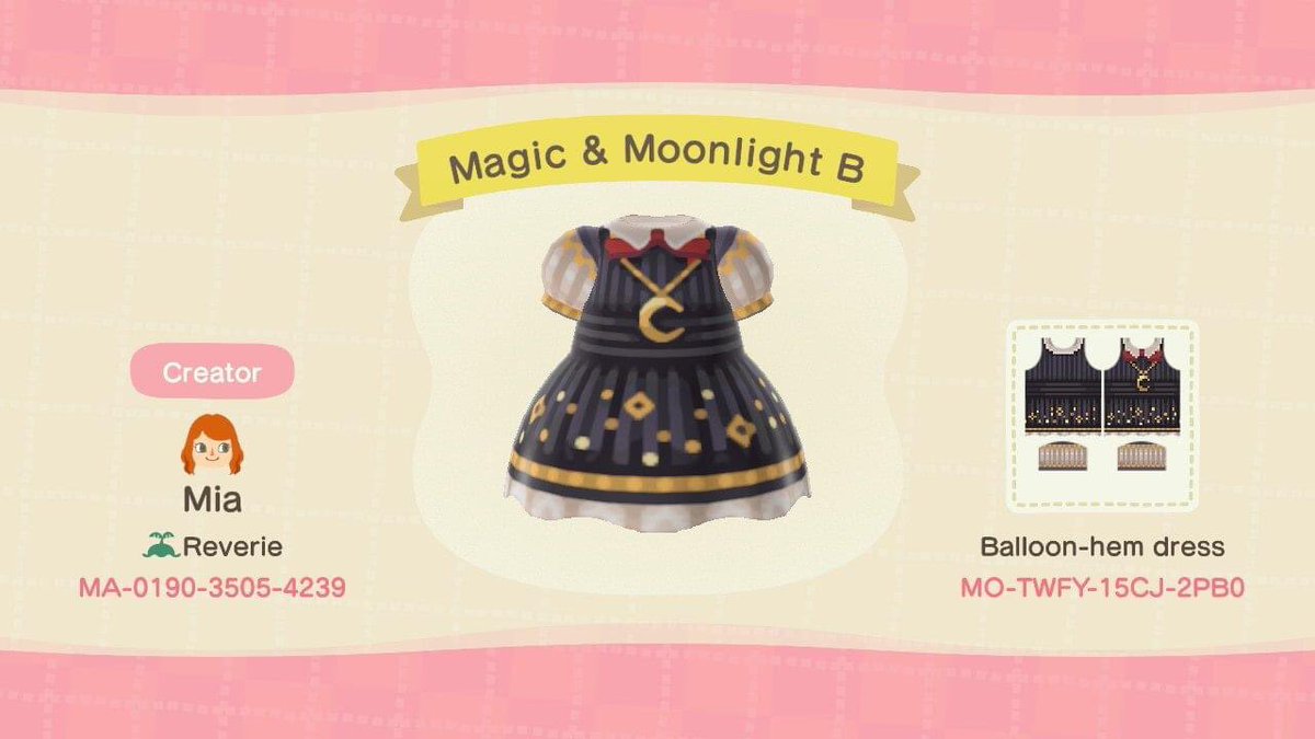 acnhfashion's tweet photo. ✨ The Spellcaster Collection ✨
#ACNH #ACNHDesign #ACNHpattern https://t.co/wS0acwknD7