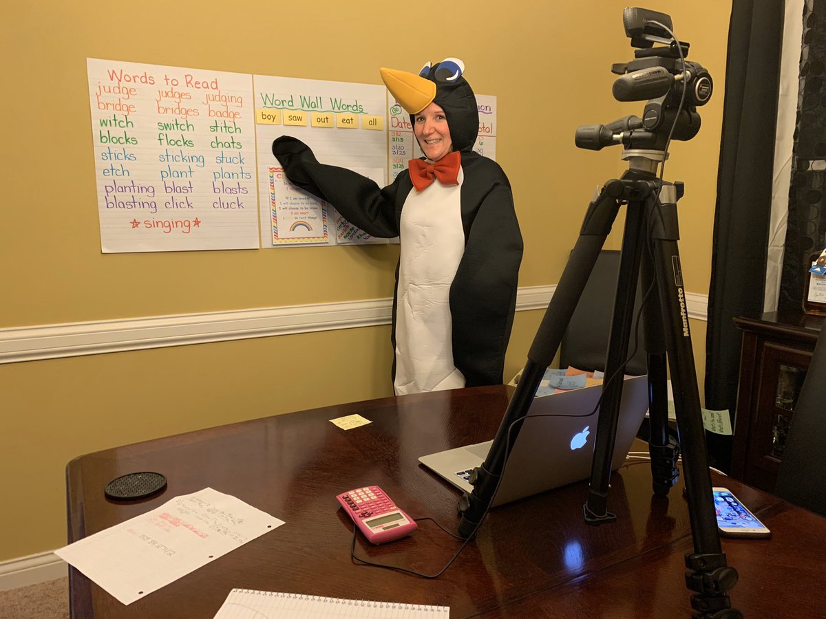 MrsDsMonkeys's tweet image. I bet you didn’t know penguins could teach!
#ccsgoesvirtual @myccs @ForestDaleElem