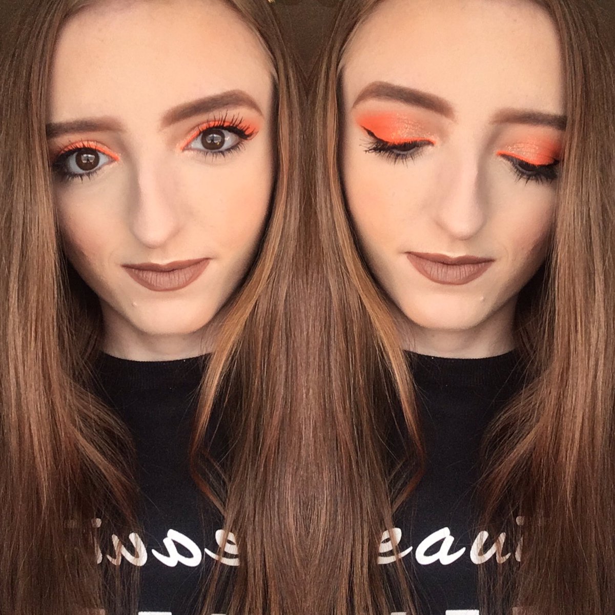 Charlottesayshi's tweet photo. “Like a rainbow with all of the colours” 🎶🌈 #LockdownMakeup https://t.co/dE4JWWDeTP