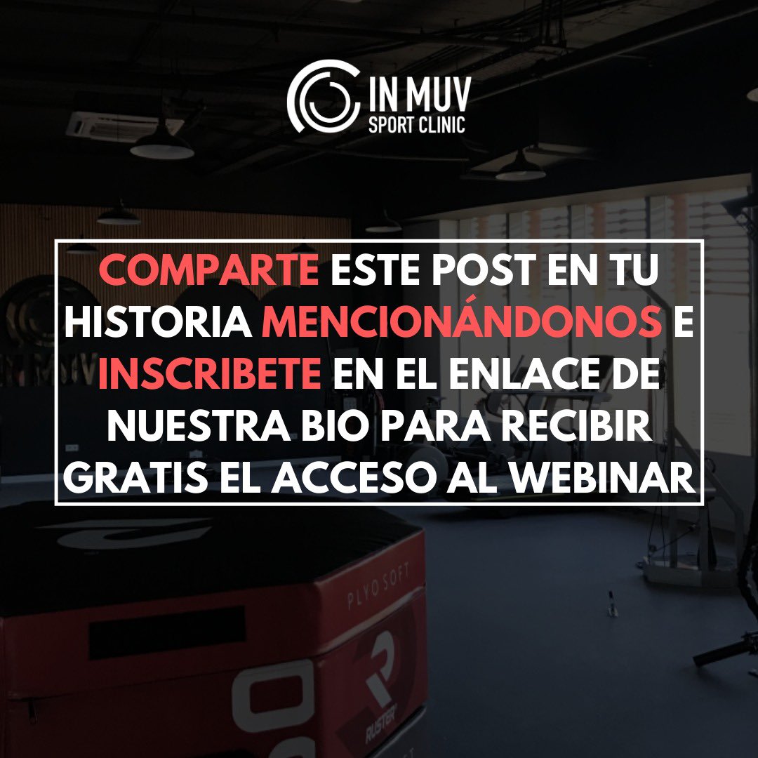 in_muv's tweet photo. ⚫¿Controlas cómo afecta a la persona el entrenamiento que le programas cuando realiza sesiones a distancia/online?

Os traemosun WEBINAR GRATUITO para que puedas ir aplicando nuestra propuesta desde YA.

⚠️INSCRIBETE EN el siguiente enlace: https://t.co/MQPVQdv0Rn 

SOLO 48 H https://t.co/rYxsrCltnt