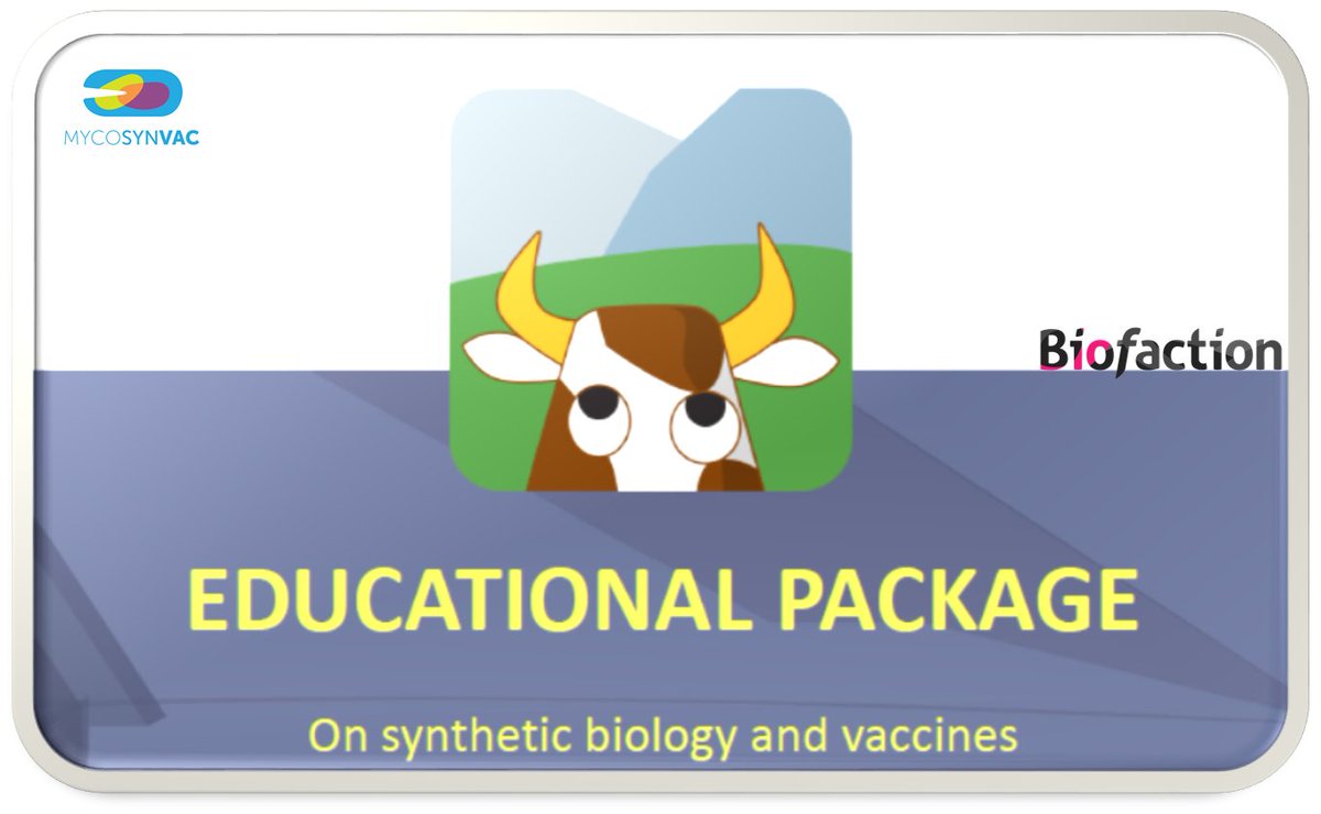 MycoSynVac's tweet photo. Today we gladly reached out to over 250 high-school teachers in Spain, providing them our newly developed educational material on the ‘Battle for Cattle’ videogame about the importance of vaccination https://t.co/54JjwxQsHq
@CRGenomica @BioFaction https://t.co/c1rRh1yuKu