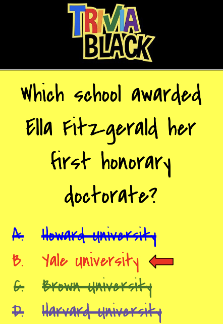 triviablack's tweet photo. Here are the answers to yesterday's live #TriviaBlack poll @Yale
#JazzAppreciationMonth
#NationalPoetryMonth
#QuarantineActivities
#QuarantineAndChill
#StayHome https://t.co/lQHPp1f2Kc