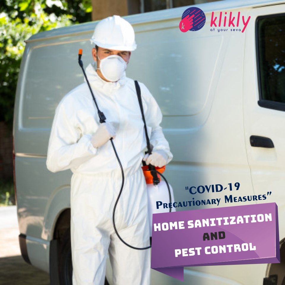#HomeSanitization, Anti-Bacterial &amp; #PestControl Essential disinfection services at your Doorstep during lockdown!! Remove germs and viruses. Book Now and get 10% Discount. Click Here - bit.ly/3ayGjZd

#HomeSanitization #COVID19  #Covid19India #AntiBacterialPestcontrol
