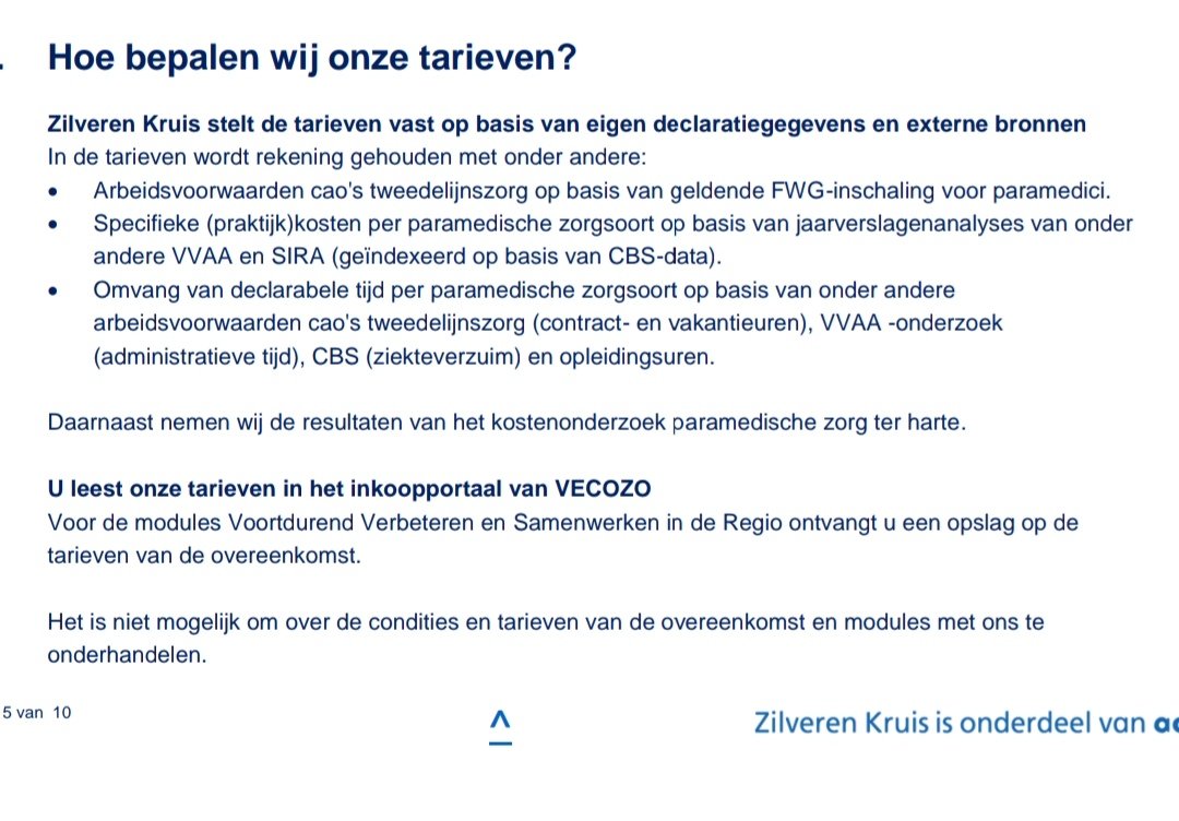Voor de goede verstaander: <a href="/ZilverenKruis/">Zilveren Kruis</a> lapt de uitkomsten van het kostprijsonderzoek van <a href="/GuptaStrategist/">Gupta Strategists</a> alvast aan zijn laars. Oh en de laatste zin maakt zeer duidelijk hoeveel markt er is. #wurgcontract. Tekenen of niet. Onderhandelen doe je maar op de #albertcuypmarkt