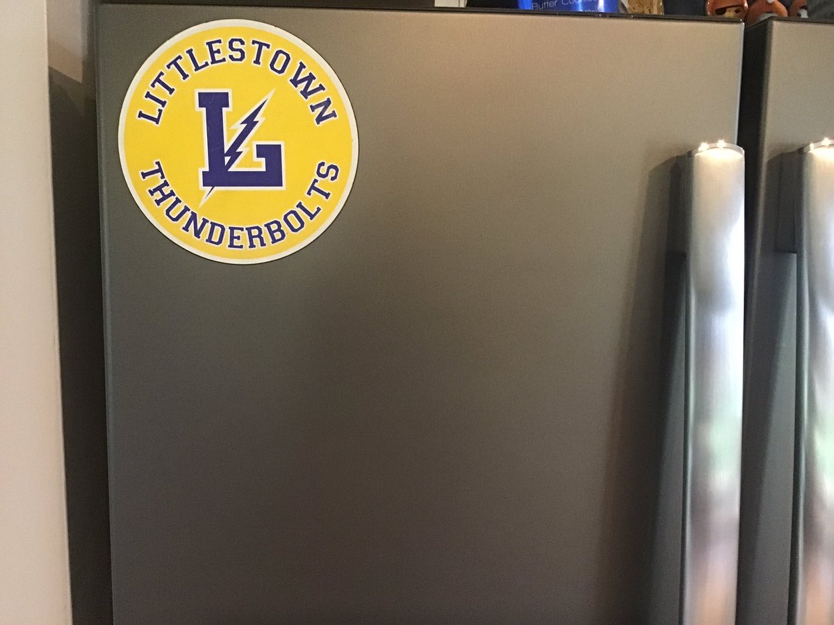 Really does add some lovely color to the fridge #BoltSpiritWeek