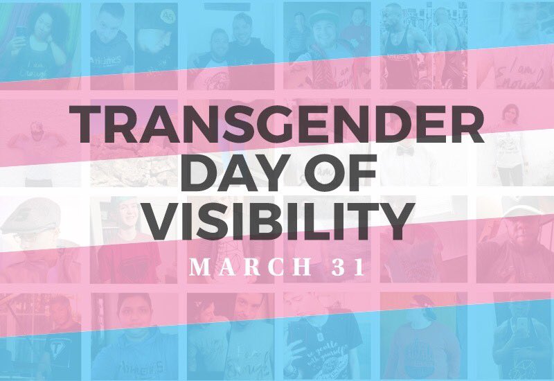 Happy Transgender Day of Visibility!

Today we celebrate all transgender people and the courage it takes to live openly and authentically while fighting for the day it is safe for all to be visible.