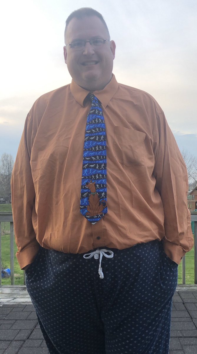 jacob_reeser's tweet image. I challenge other educators to show their #teacherdress during this #distancelearning phase of schooling. Hopefully we can get a good chuckle! #teachers