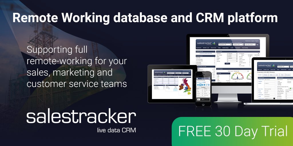 AndrewScottGB's tweet image. I can confirm @InsightData is now supporting the fenestration and building industry with a FREE trial to new users of its remote-working sales lead database, CRM, cloud storage and email platform, #Salestracker. Full support and training.

#GoInsight 

insightdata.co.uk/news/insight-d…