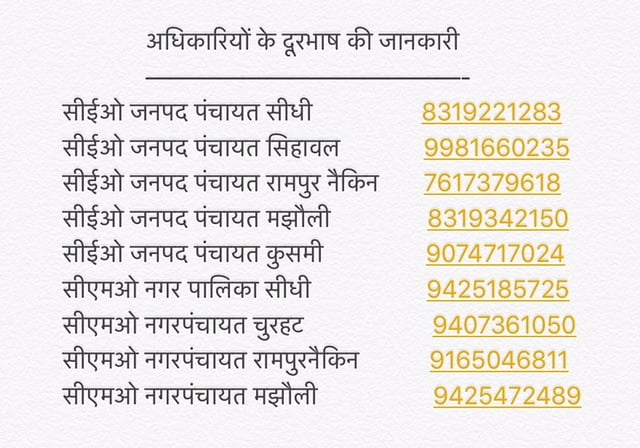 SidhiCollector's tweet photo. कलेक्टर रवीन्द्र कुमार चौधरी ने बताया कि जिले में कोई भी व्यक्ति भूखा नहीं रहे, यह सुनिश्चित करने की जिम्मेदारी संबंधित ग्रामपंचायत, नगर पंचायत एवं नगरपालिका को दी गयी है। https://t.co/dkDZDFCEHb
#mpfloortest 
@JansamparkMP https://t.co/ttHm4RBiCj