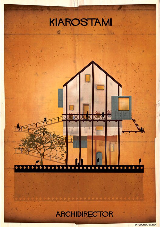 mozinity's tweet image. Ünlü yönetmenler mimar olsaydı;