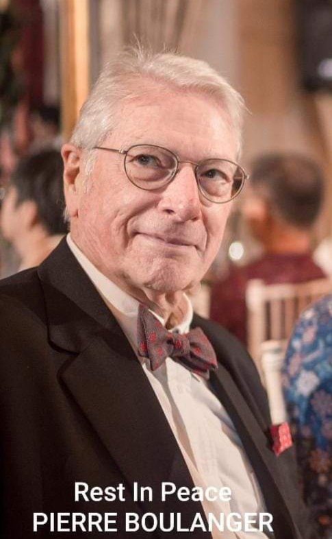 Tribute to our former colleague Pr Pierre Boulanger, MD and renowned virologist, who left us Monday March 30. Sincere condolences to Saw-See and its childrens.