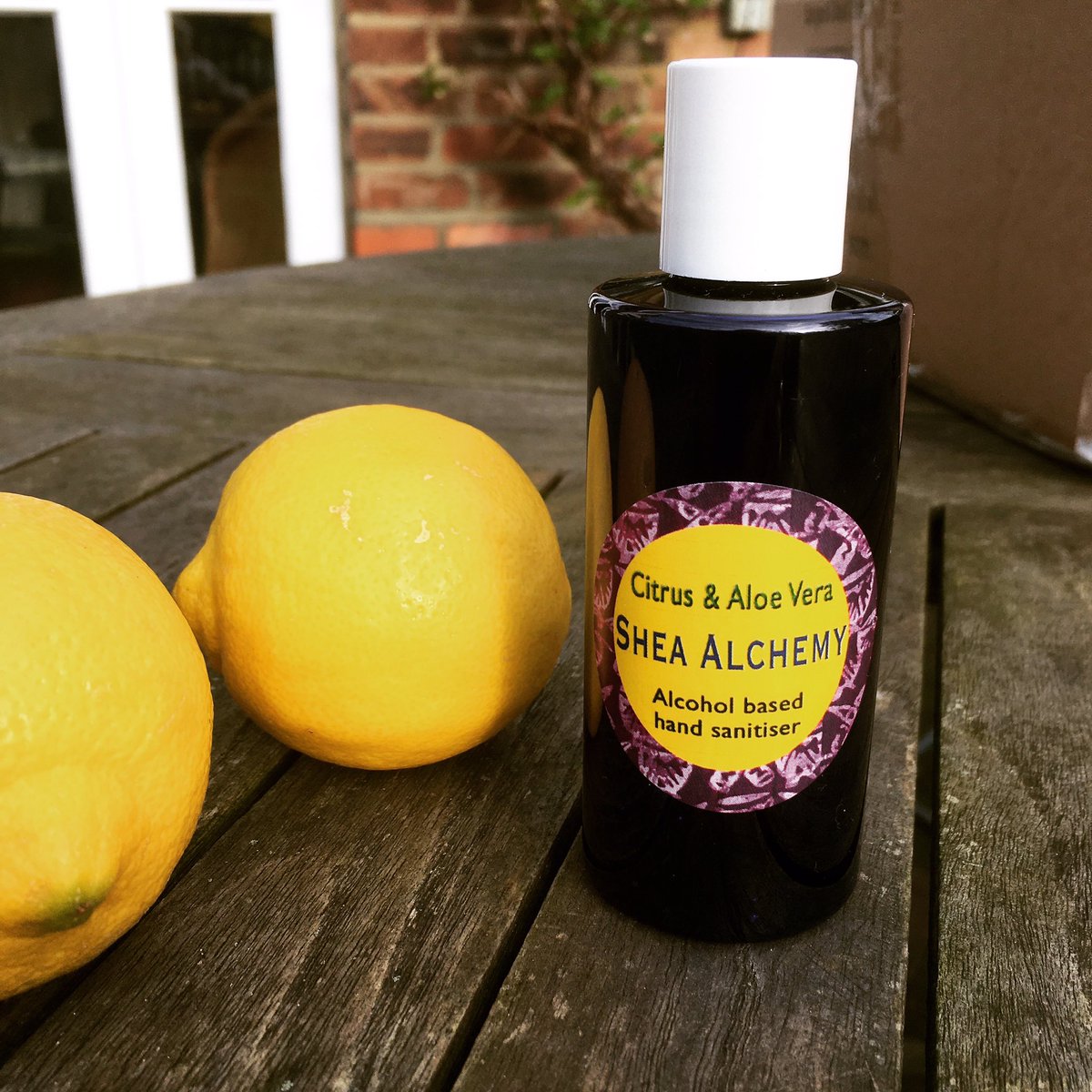 sheaalchemy's tweet photo. We have just put our hand sanitizer online https://t.co/jM811ON7i9 its over 60% alcohol with organic aloe Vera and citrus https://t.co/2j4jf3Rdxv