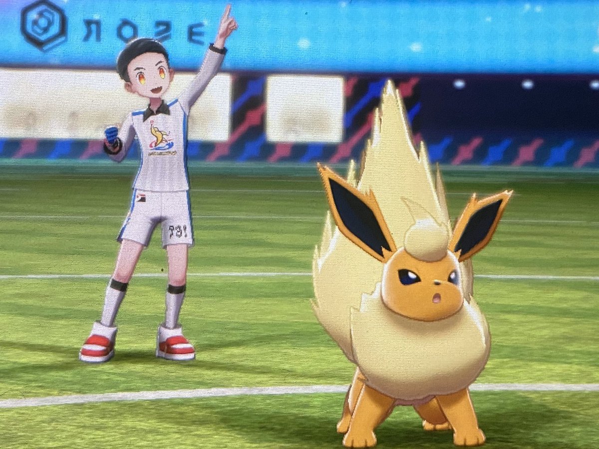 ユウタ 火蛍 新しい仲間を紹介 色違いブースターの男の子のケアロハくんです 二年前にgoでイーブイの時に出会いました ニックネームはハワイ語で愛しい人という意味です 当時 サンムーンだったのでハワイ語にしてみました ケアちゃんっ