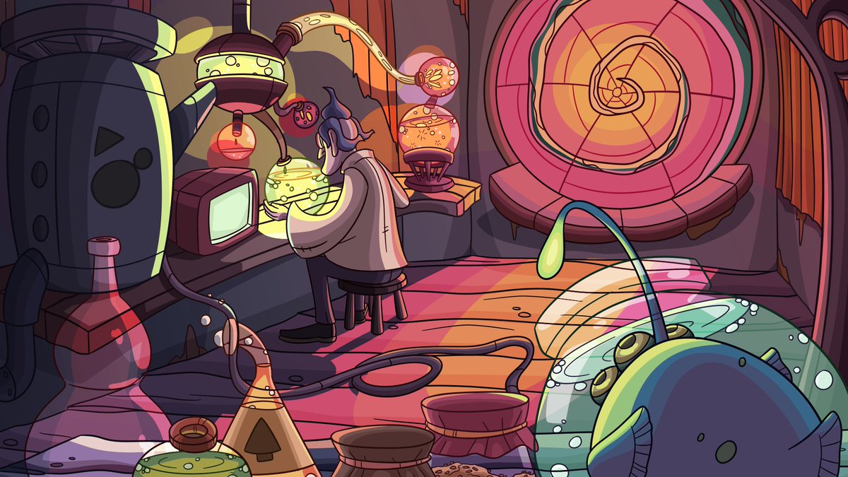 cyaboron's tweet photo. @MeltingCORE Hello!! I'm Cyaboron, an illustrator and animator!

I love drawing Halloween and Cyber themed works and using lots of colors! Hoping to one day make my own cartoons and games :)

Thanks for the share! 🎃 https://t.co/DYwDZd0Dym