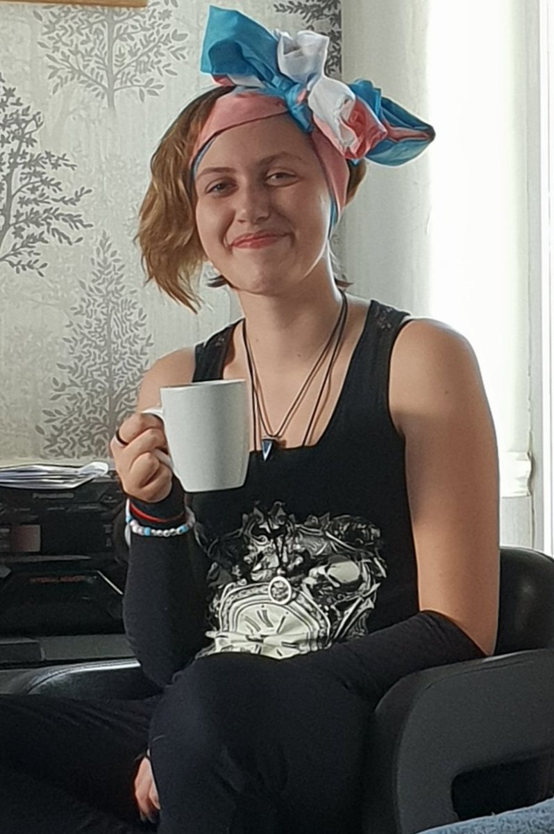 LoubyLd's tweet photo. And...my amazing child again 😀

#TransDayOfVisibility https://t.co/d4q8RYbDG1