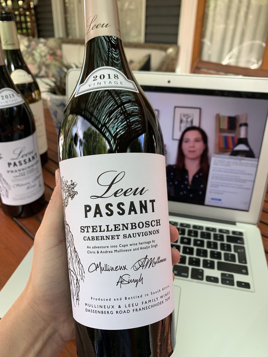 Pretty exciting stuff straight out gate. Power, but fresh and full of varietal typicity, a new Stellenbosch classic?
#leeupassant #sawinelockdown