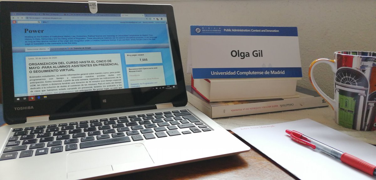 olgag's tweet photo. Es una gran satisfacción terminar una clase con mi grupo de Historia del Poder en @unicomplutense
1) No hemos perdido ninguna clase
2) Se estan esforzando
3) Son comprometidos
4) Están innovando
5) Bravo: la presentación por equipos tiene clima de seminario de Oxford
#UCMPoder https://t.co/8ujltyU0I4