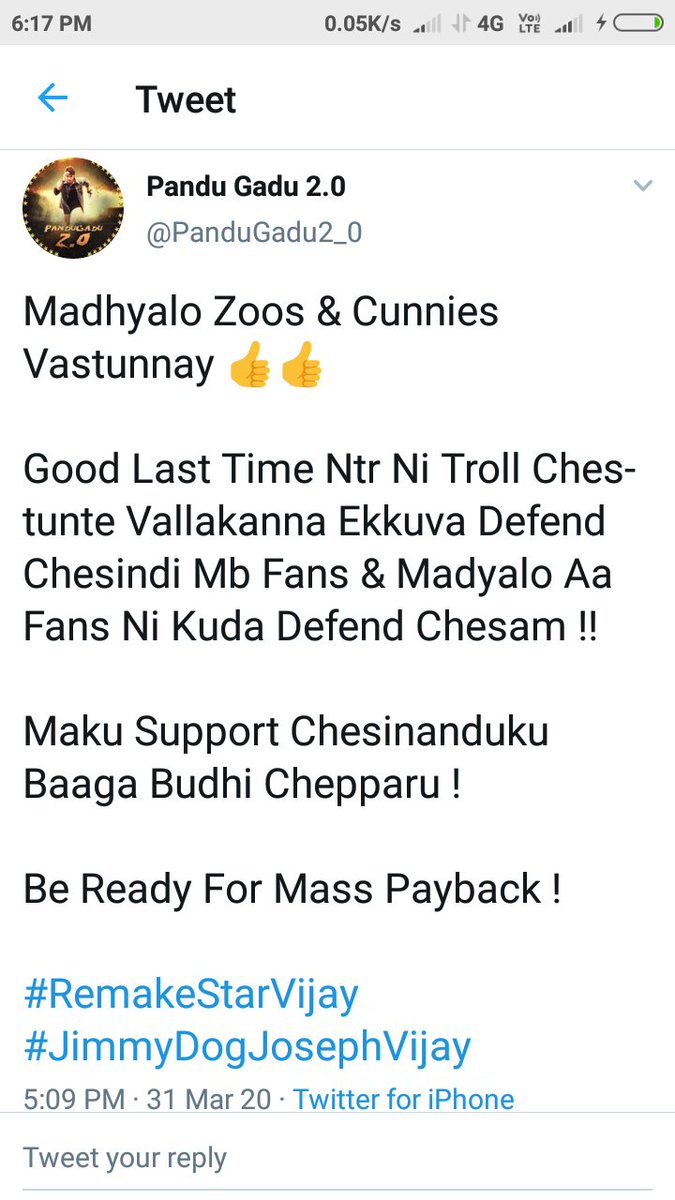 Surya_AACult's tweet photo. Mundu Unblock Chey Ra Pilla #MobBot @Pandugadu2_0 😄😄 https://t.co/p6ZK91Pm9U