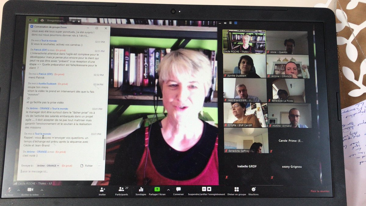 Premier webinar du Club #Digitalisation&amp;#Organisation <a href="/ADudezert/">Aurélie Dudezert</a> consacré à l’agile cc <a href="/Asso_Anvie/">Anvie</a> 😉