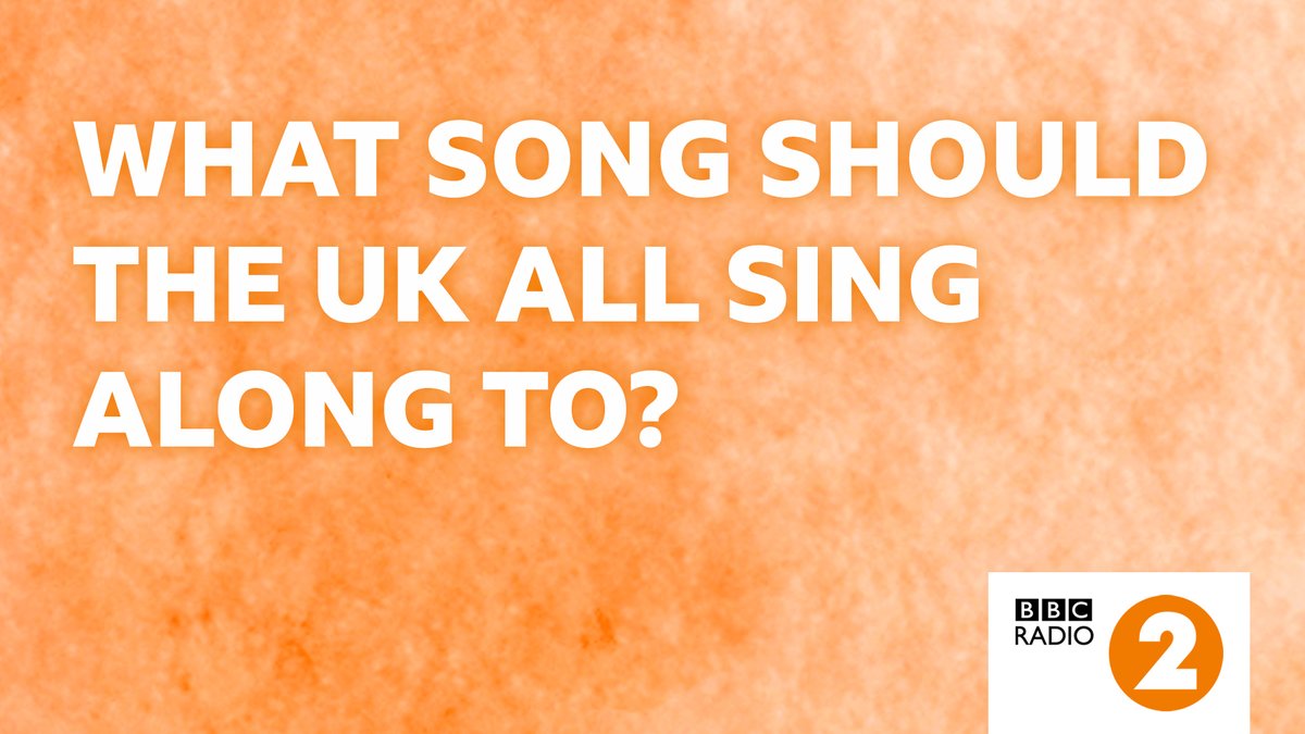 BBCRadio2's tweet photo. What song should we get the nation singing? 🤔⁣
⁣
Join us this Thursday for the UK's biggest radio singalong ever across Radio 2, @BBC6Music, @BBC1, @1Xtra and @BBCasiannetwork. https://t.co/rX8W3LkhnS