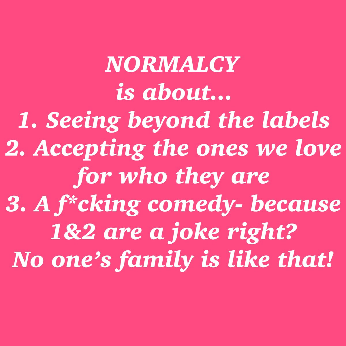 Wanna know what this awesome play is about? Well here you are! #Normalcy #NewWriting #playwright #TuesdayThoughts