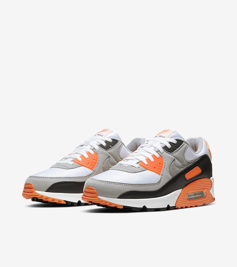 SOLELINKS's tweet photo. Nike Air Max 90 Orange official images https://t.co/agOQVSQHjq