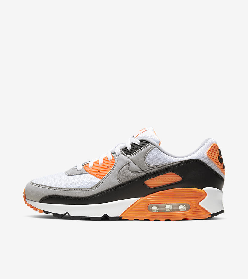 SOLELINKS's tweet photo. Nike Air Max 90 Orange official images https://t.co/agOQVSQHjq