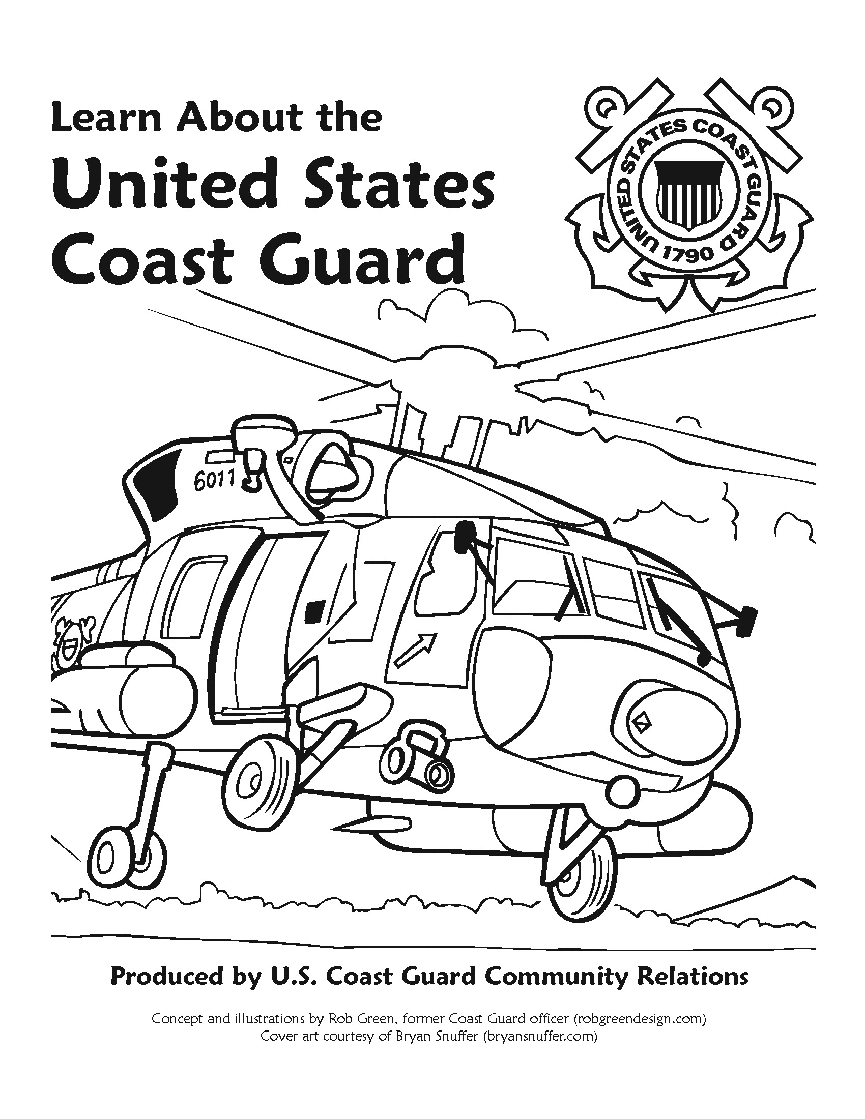 U S Coast Guard Ships Coloring Pages