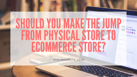 You may have been thinking about taking the jump for a while now, but now may be the perfect time to move your store online. Online shopping has already increased by 50%.

If you need advice on how to move your shop online, we’re here to help: wnwdigital.co.uk/blog/ecommerce…