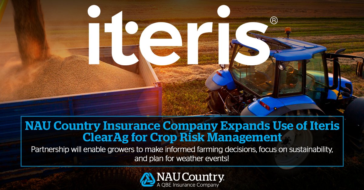 naucountry's tweet photo. Announced today, NAU Country and Iteris ClearAg have extended their software-as-a-service agreement for an additional three years. Read more from NAU Country at https://t.co/MNdwkLoAtT
#NAUCountry #QBENA #Iteris @Iteris @Iteris_ClearAg https://t.co/jgswuwYzhH