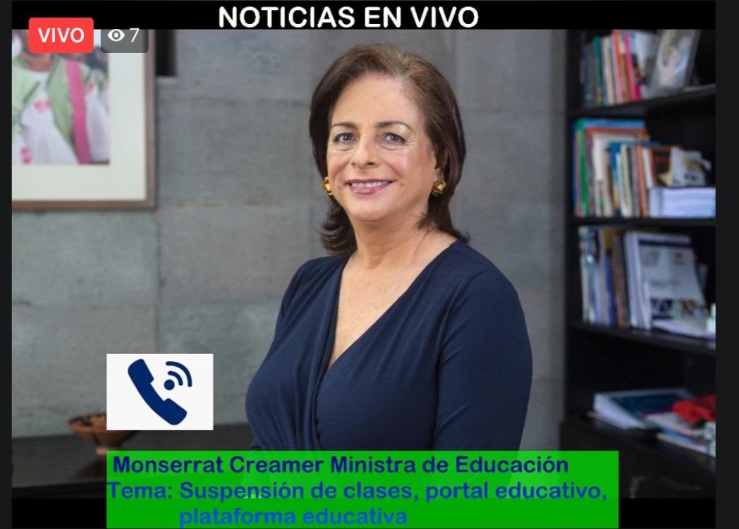 Educacion_Ec's tweet photo. Ministra @monserratcream1 en entrevista para @RadioArutamEc recalcó que las clases están suspendidas, para que los alumnos refuercen sus conocimientos se ha puesto a disposición el portal https://t.co/byHQuAMJfg, con varios recursos educativos. #QuédateEnCasa #PlanEducativo https://t.co/UDahZXBhMH