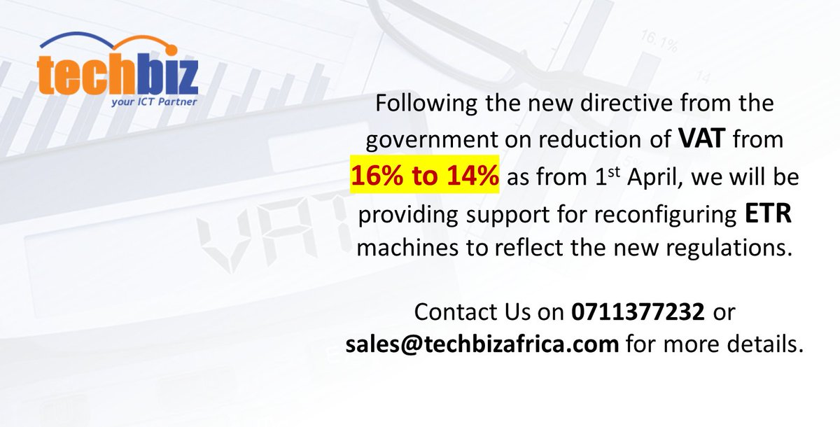 techbizgroup's tweet photo. Let us assist you reconfigure your ETR machine.
Get in touch for more details.
#coronaviruskenya #TheLockdown https://t.co/ssHwlsPVV9